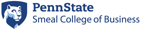 Penn State Shield and Smeal College of Business Logo